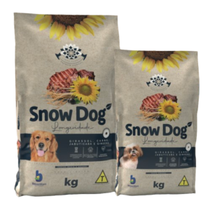 Ração de girassol, carne, jabuticaba e ginseng