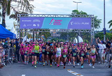 Corrida 'Mulheres Largam na Frente'