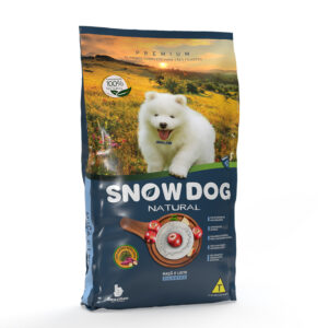 Ração de maçã e leite